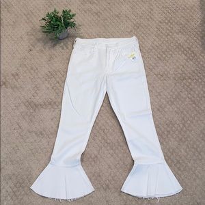 Mother Denim Jeans - Skinny, Flare White size 29